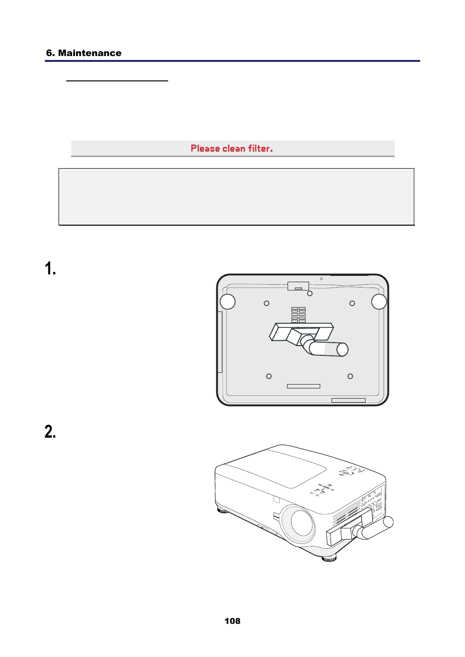 Cleaning the filters, Bottom view | Nikon NP4100 User Manual | Page 123 / 158