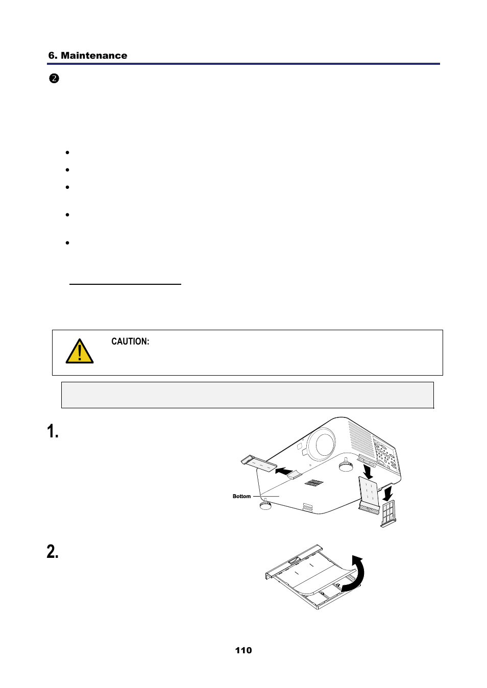 2) replacing consumable parts, Replacing the filters, Eplacing | Onsumable, Arts, Replacing consumable parts | Nikon NP4100 User Manual | Page 125 / 158