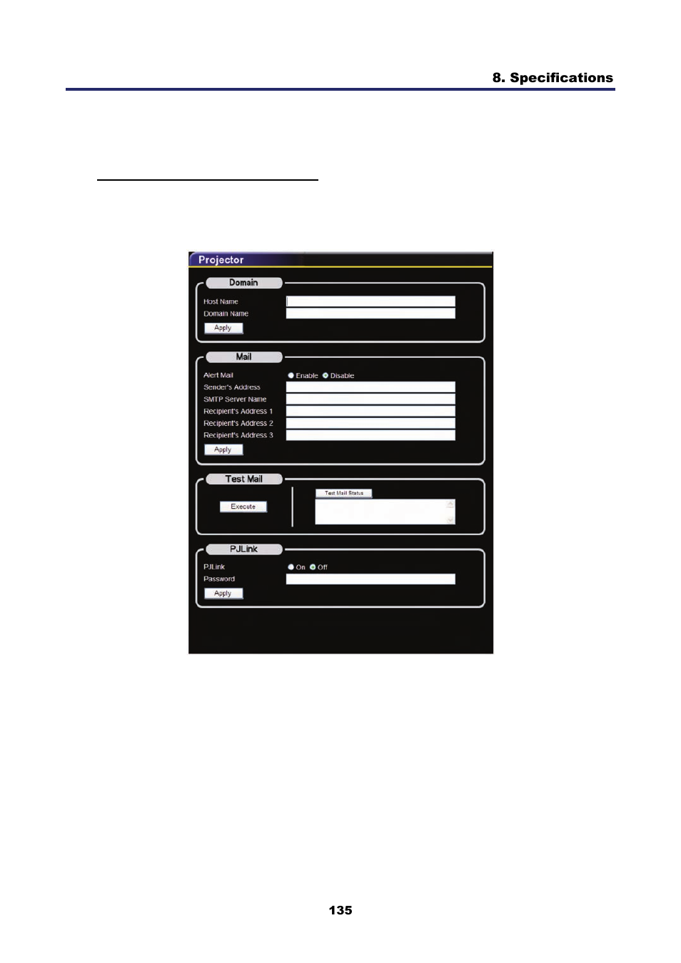 Configuring network settings | Nikon NP4100 User Manual | Page 150 / 158