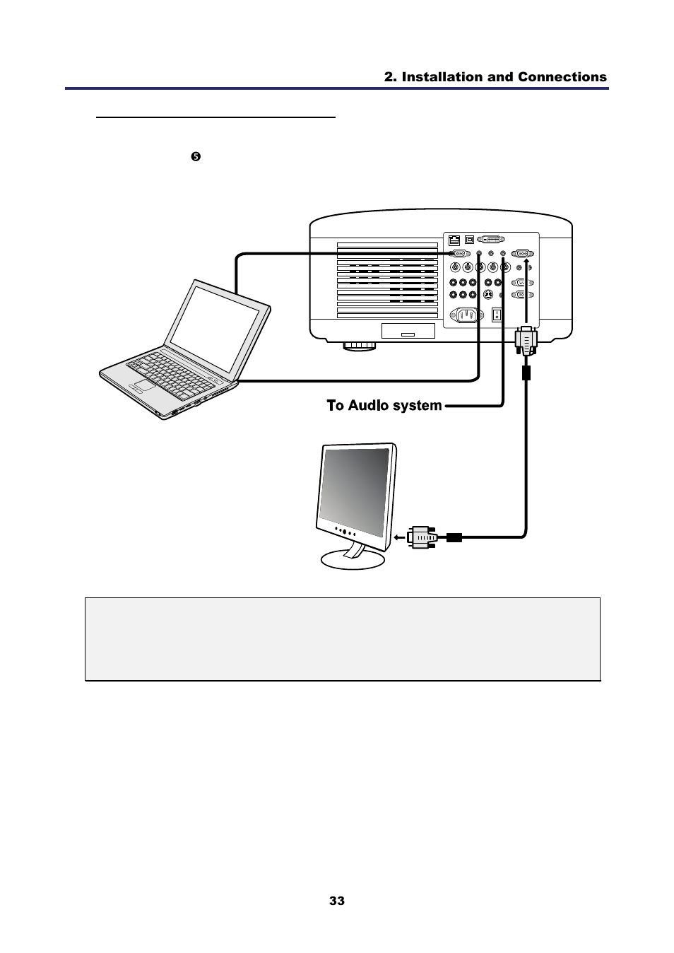 Connecting an external monitor | Nikon NP4100 User Manual | Page 48 / 158