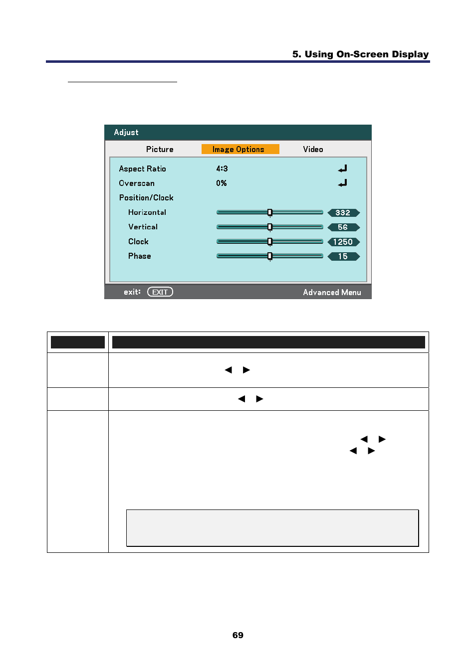 Image options menu | Nikon NP4100 User Manual | Page 84 / 158