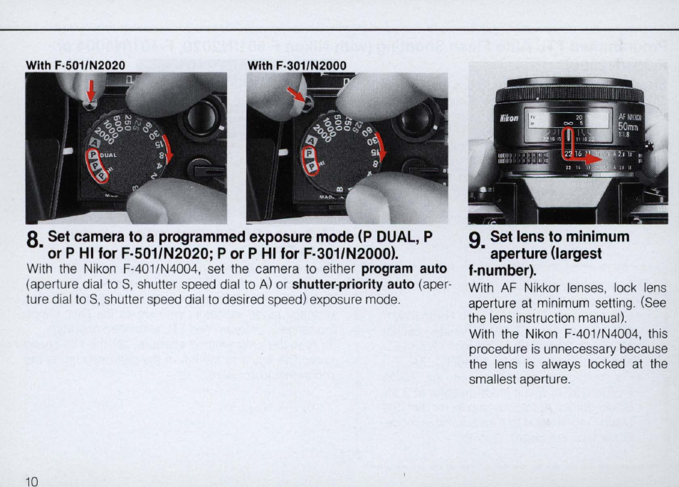 Basic operation | Nikon Autofocus Speedlight SB-22 User Manual | Page 10 / 84