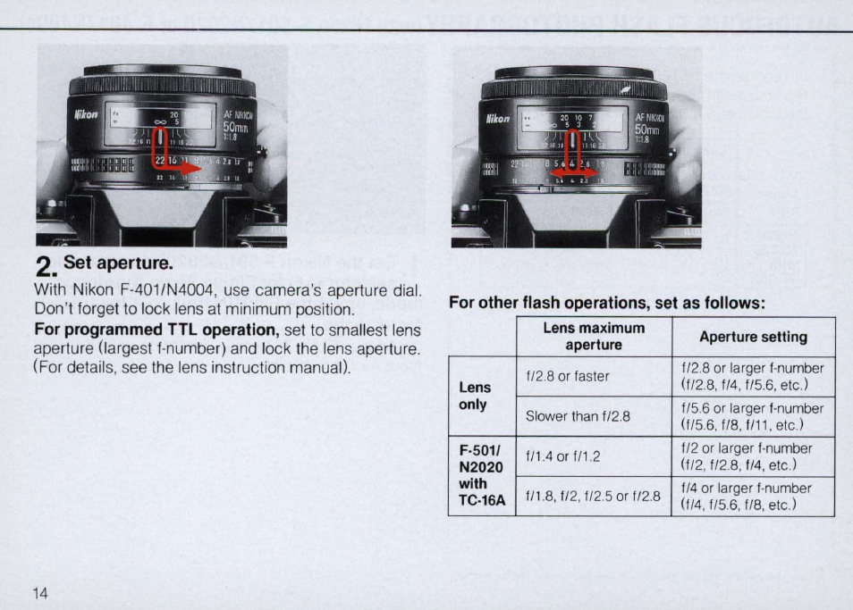 Flash shooting, Power p | Nikon Autofocus Speedlight SB-22 User Manual | Page 14 / 84