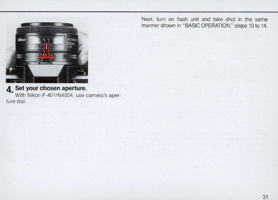 Nikon Autofocus Speedlight SB-22 User Manual | Page 31 / 84