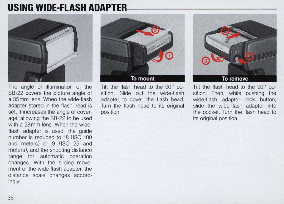 Set your chosen aperture | Nikon Autofocus Speedlight SB-22 User Manual | Page 36 / 84