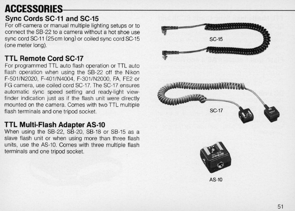 Synchro-sunlight fill-in flash photography, Synchro-sunlight fill-in flash, Photography -39 | Nikon Autofocus Speedlight SB-22 User Manual | Page 51 / 84