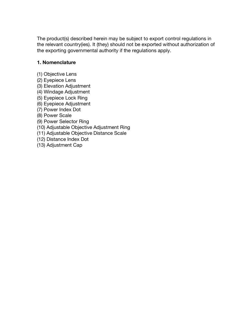 Nikon Monarch/Titanium User Manual | Page 2 / 12