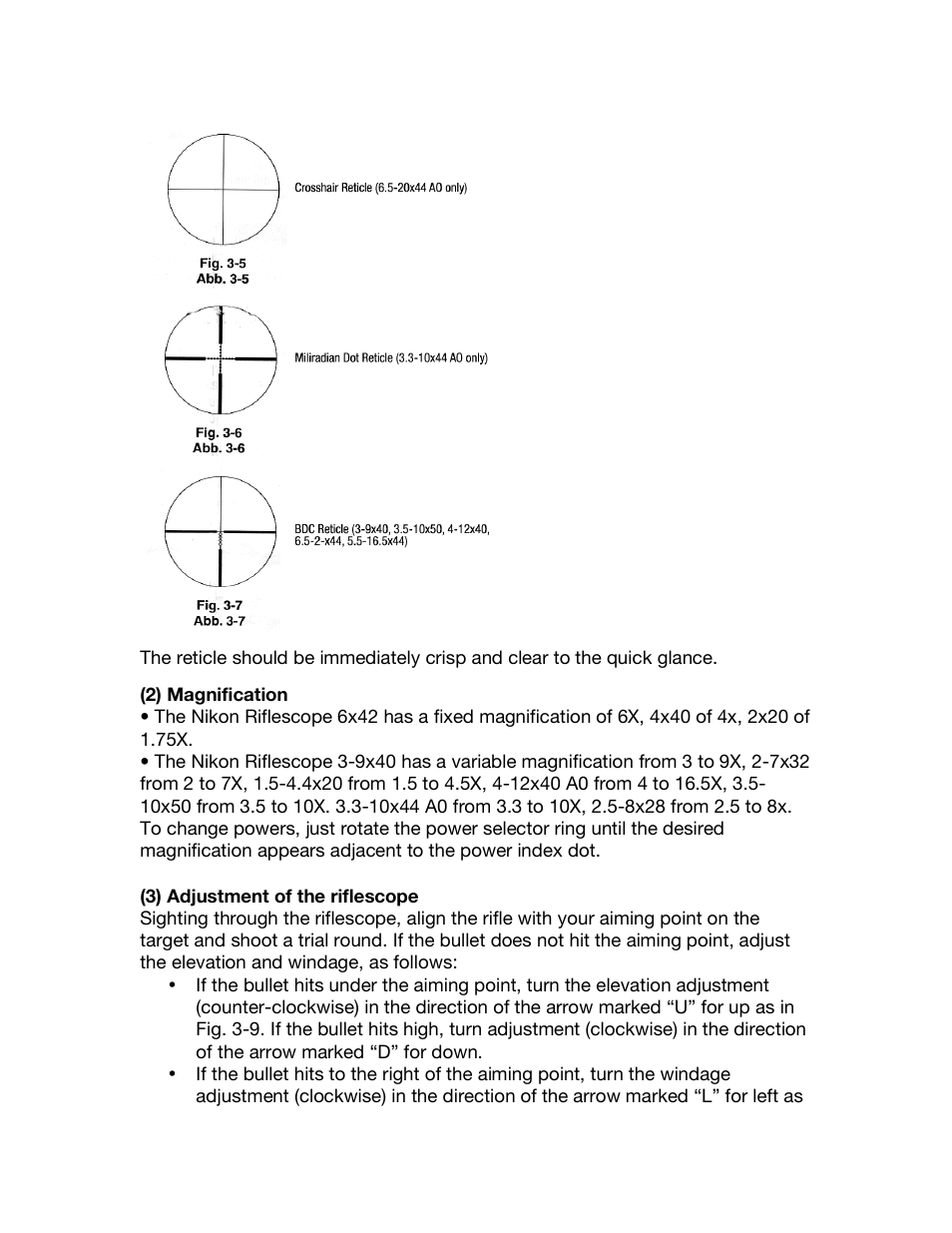 Nikon Monarch/Titanium User Manual | Page 9 / 12