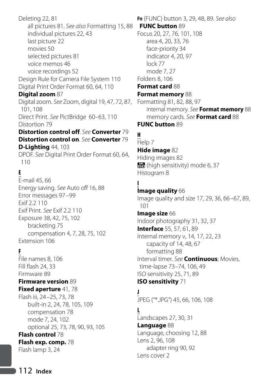 Nikon Coolpix P5000 User Manual | Page 124 / 127