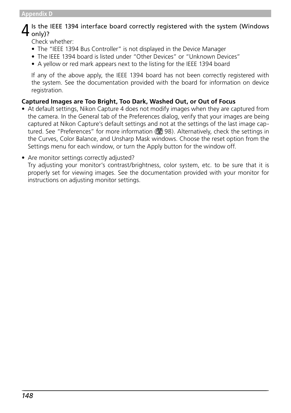 Nikon 4 User Manual | Page 152 / 161
