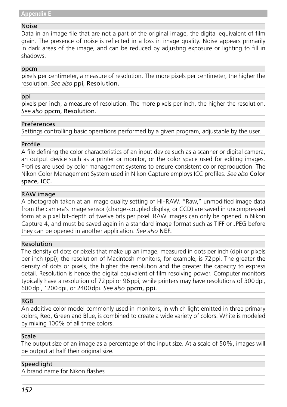 Nikon 4 User Manual | Page 156 / 161