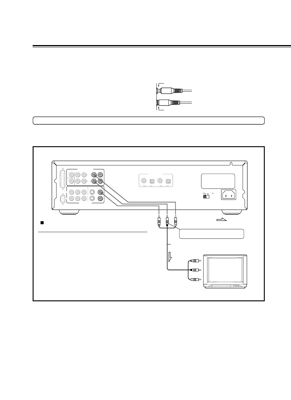 Making connections, Connections to a tv, Using the supplied audio/video connection cable | Before connecting | North American Battery Company DVD Audio/Video Player DV-S939 User Manual | Page 10 / 64