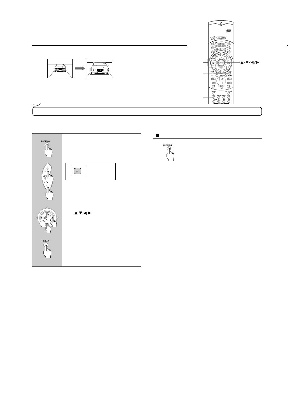 Zooming a picture, Zooming a picture and shifting the zoom point | North American Battery Company DVD Audio/Video Player DV-S939 User Manual | Page 30 / 64