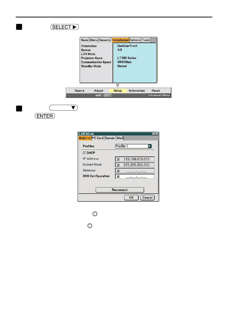 NEC LT280 User Manual | Page 16 / 40