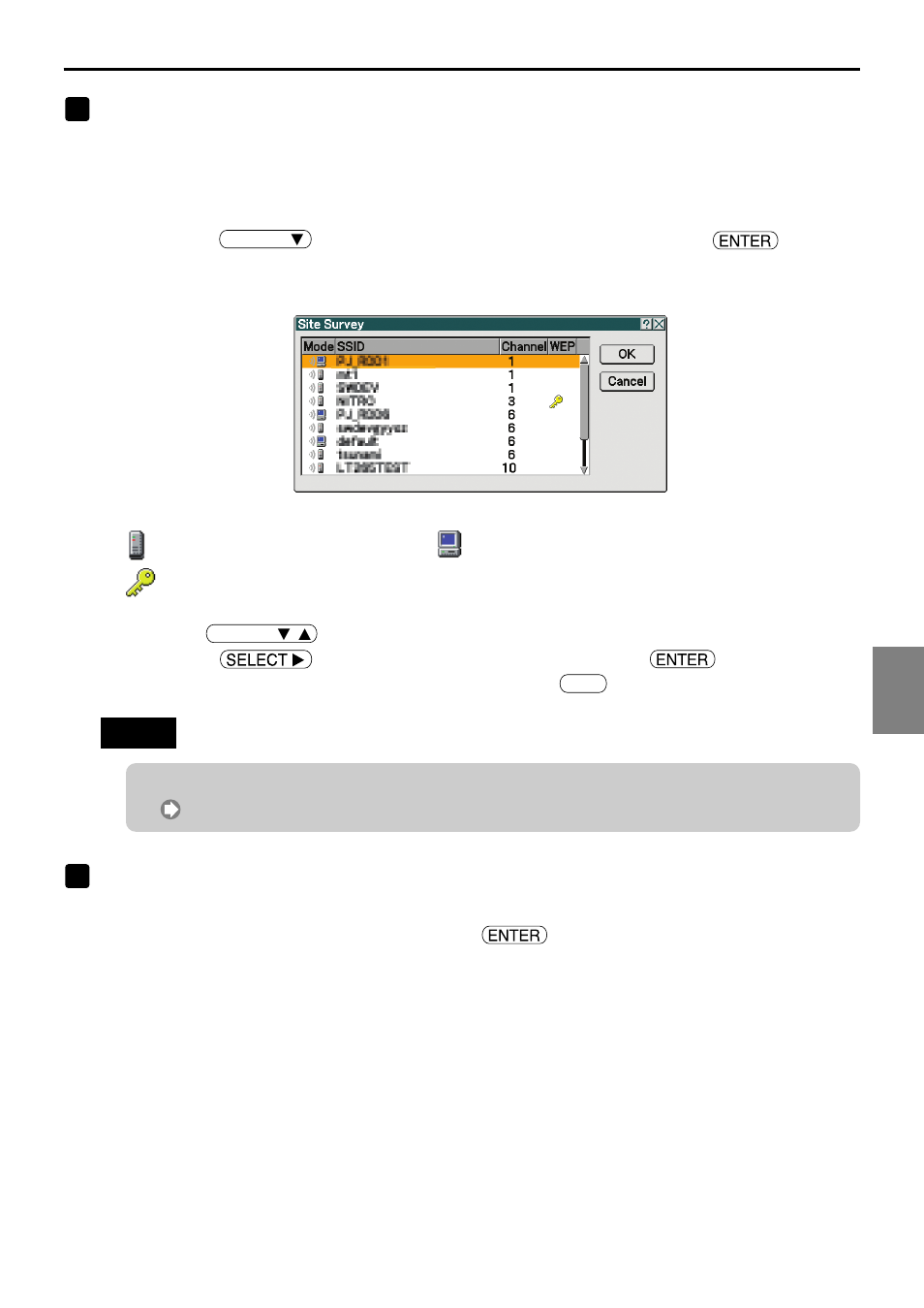 Setting the lan setting of projector | NEC LT280 User Manual | Page 21 / 40