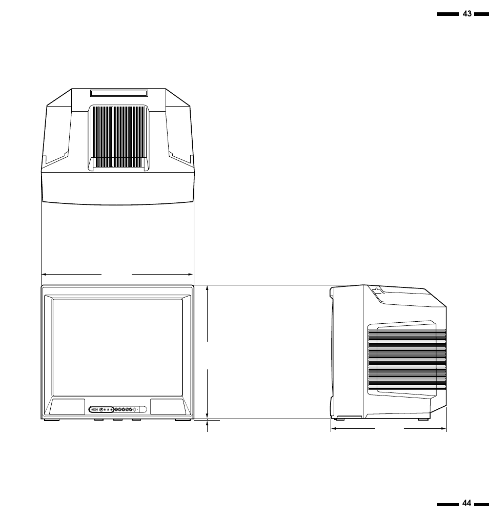 Unit=inch (mm) | NEC XV29 Plus User Manual | Page 27 / 33