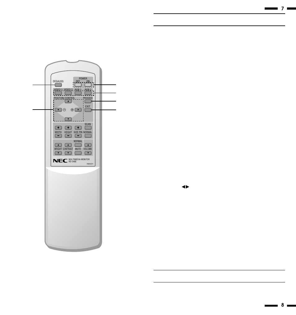 NEC XV29 Plus User Manual | Page 9 / 33