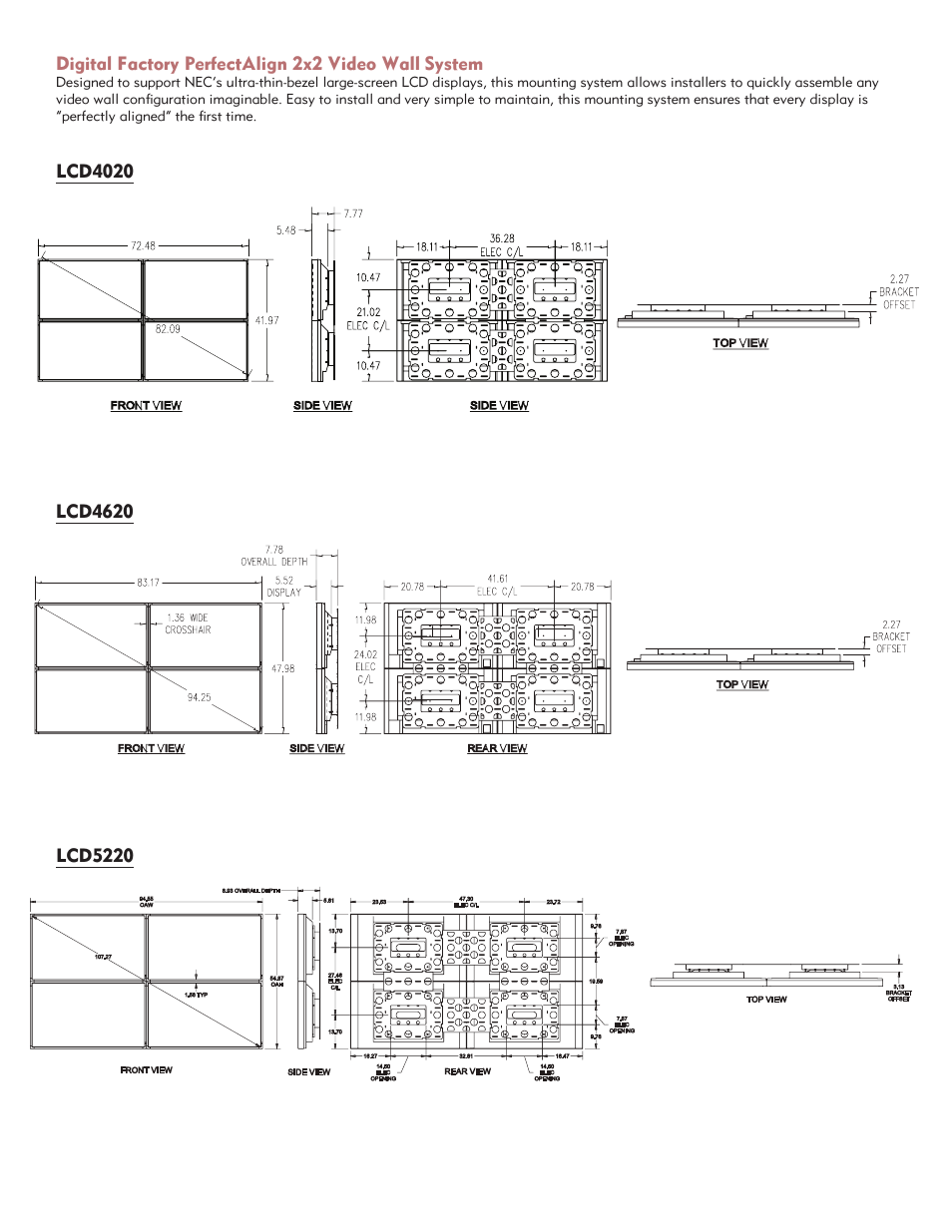 NEC MultiSync LCD4020-TMX4 User Manual | Page 3 / 4