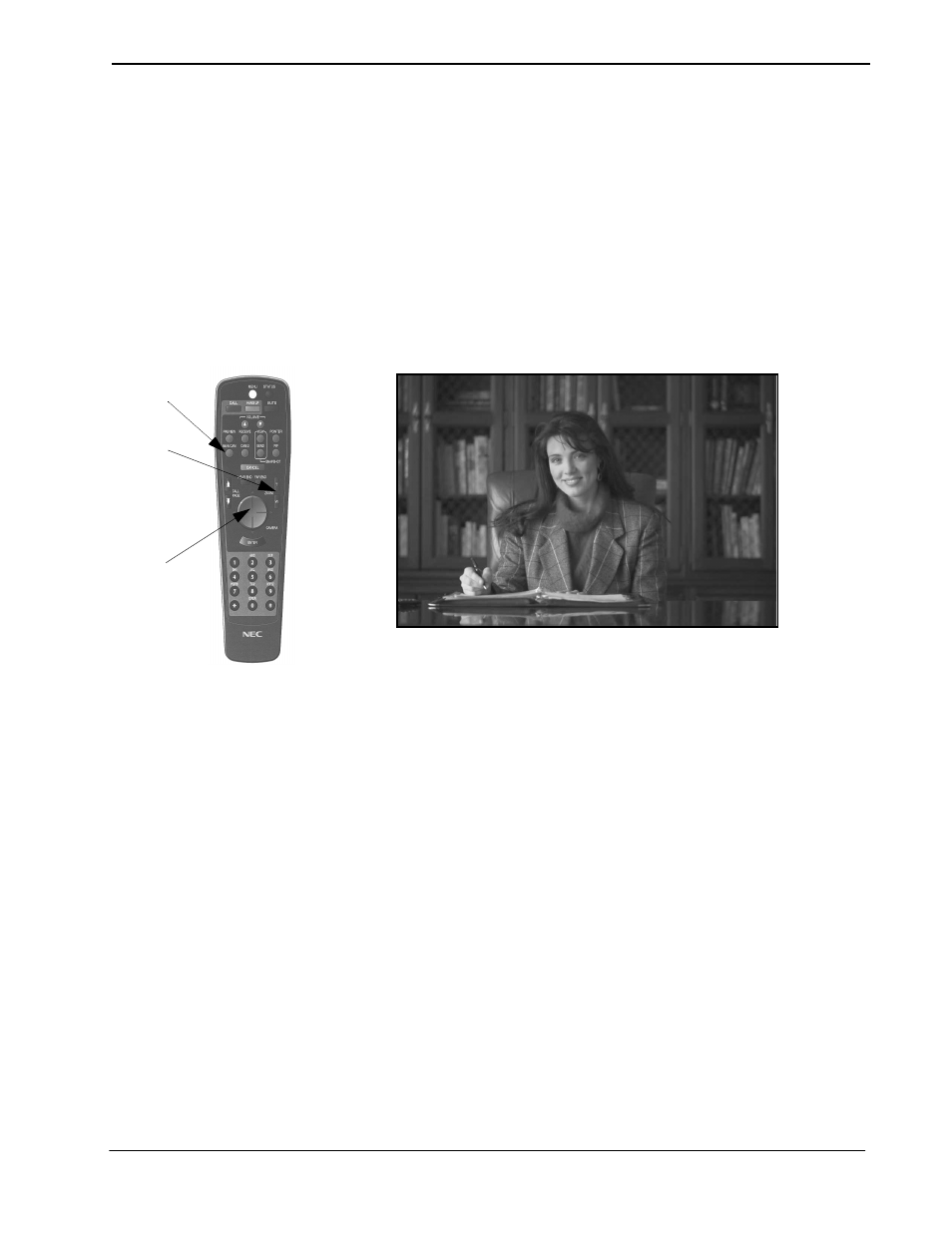 8 camera functions, 1 local control, Camera functions -13 | NEC VisuaLink 128/384 User Manual | Page 133 / 154