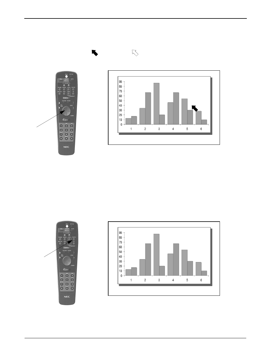 2 move the pointer, 3 delete the pointer | NEC VisuaLink 128/384 User Manual | Page 138 / 154