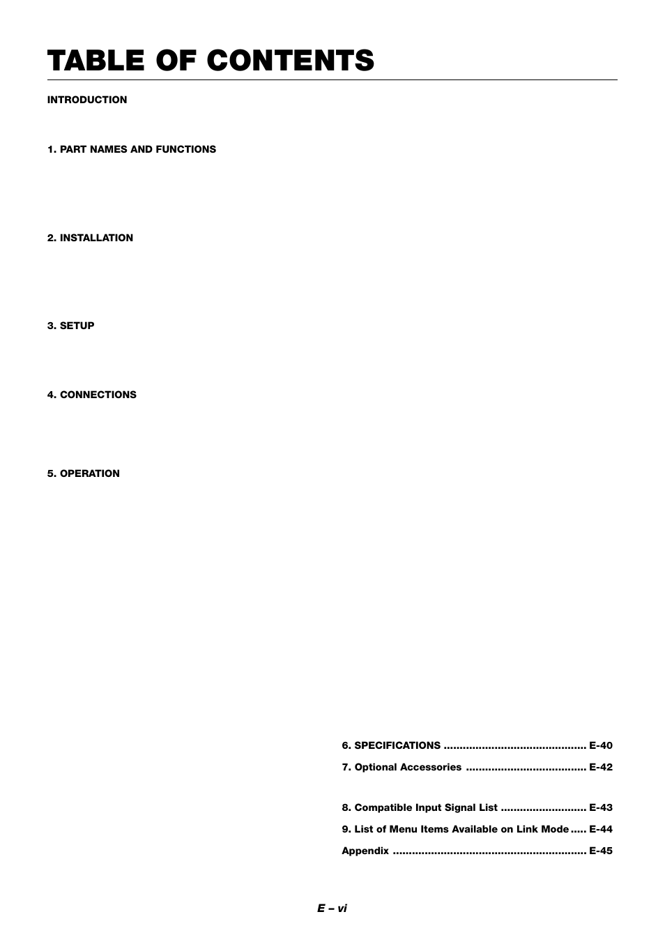 NEC XT9000 User Manual | Page 7 / 54