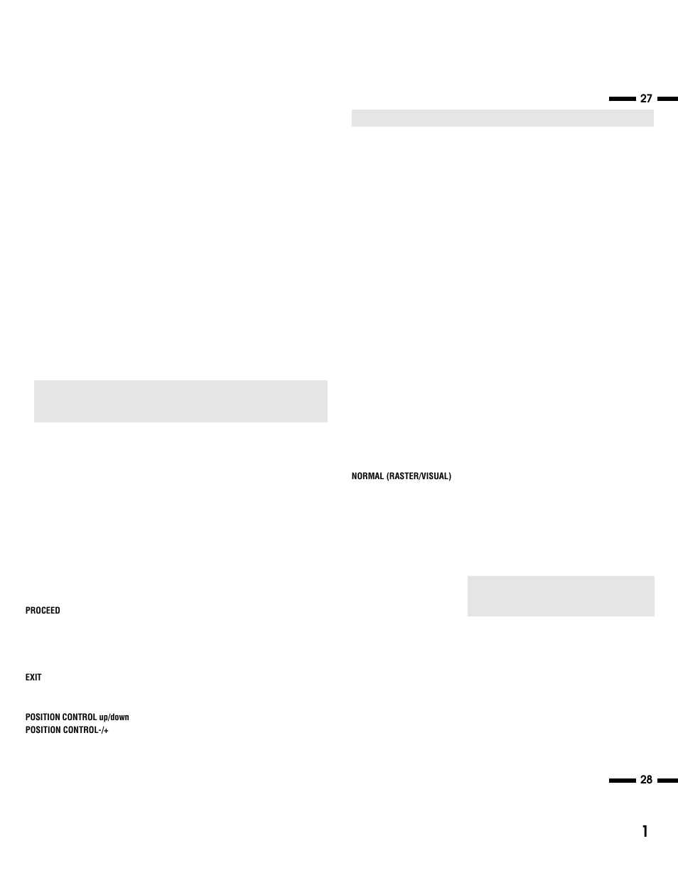 Operation | NEC XM37 User Manual | Page 19 / 38