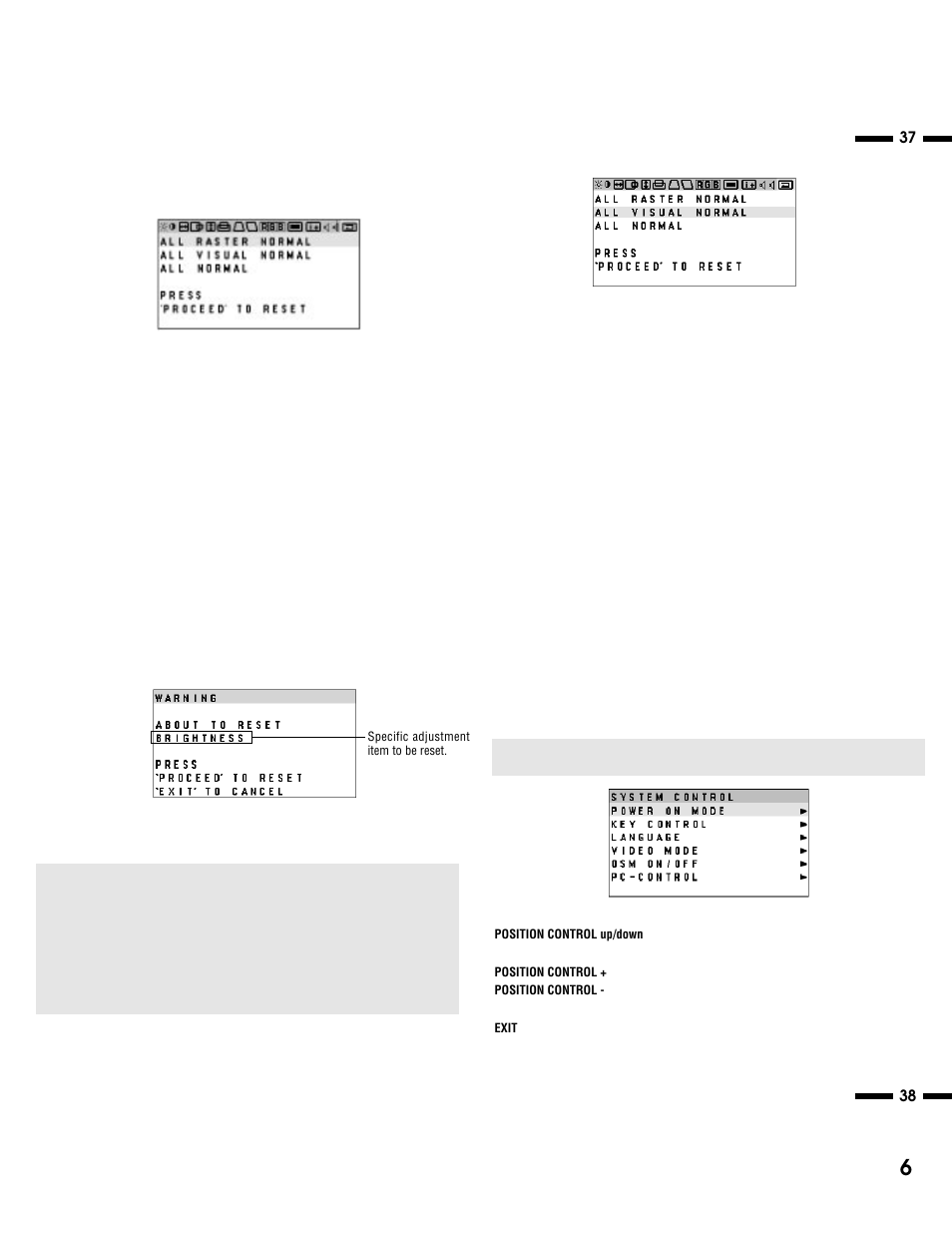 NEC XM37 User Manual | Page 24 / 38