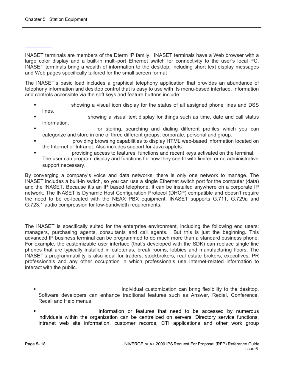 Inaset | NEC UNIVERGE NEAX 2000 IPS User Manual | Page 104 / 389