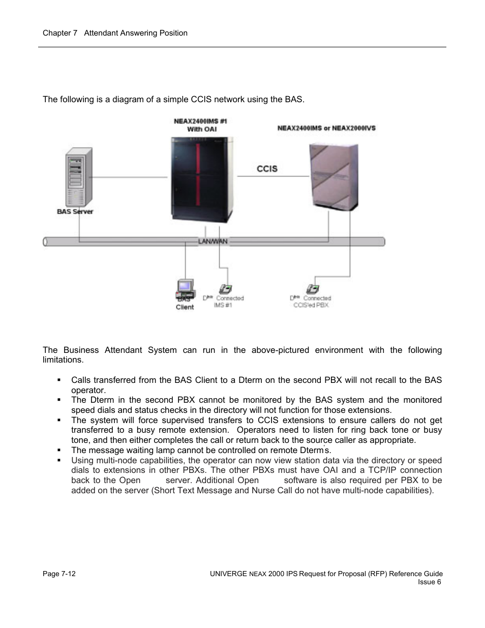 NEC UNIVERGE NEAX 2000 IPS User Manual | Page 136 / 389