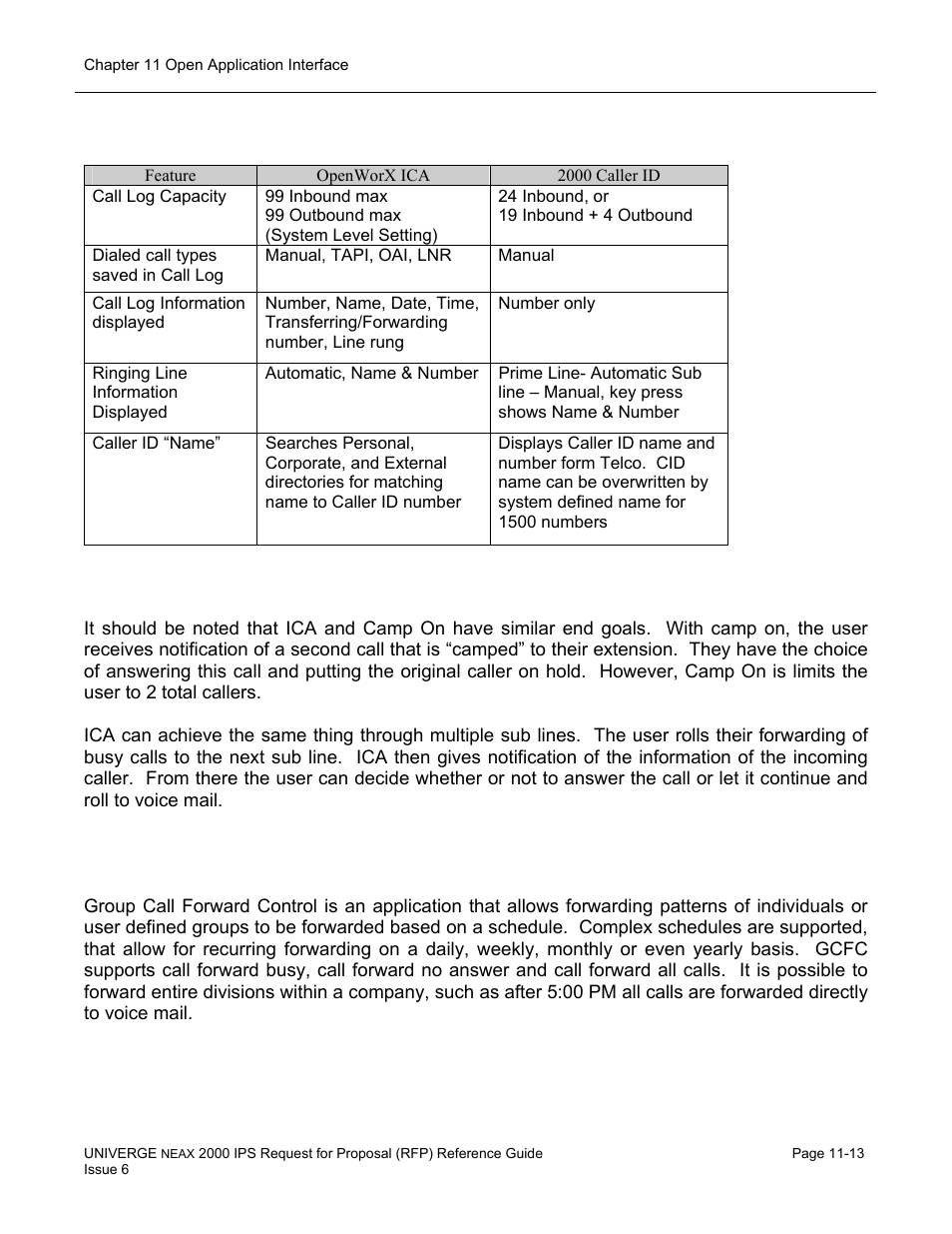 Open worx : group call forward control (gcfc) | NEC UNIVERGE NEAX 2000 IPS User Manual | Page 219 / 389