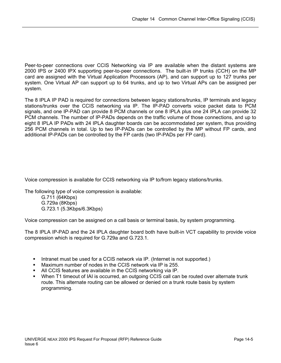Ip ccis | NEC UNIVERGE NEAX 2000 IPS User Manual | Page 283 / 389
