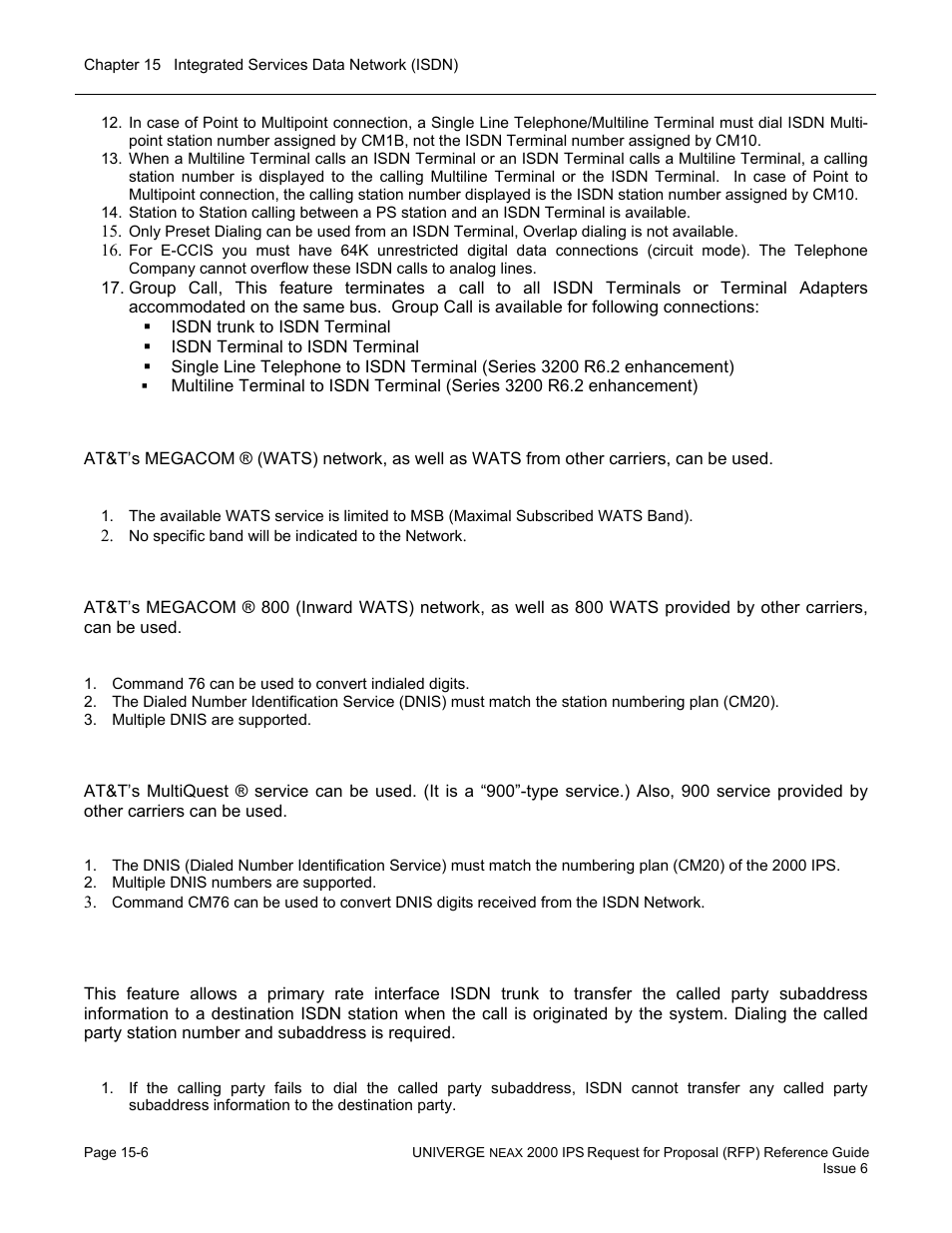 NEC UNIVERGE NEAX 2000 IPS User Manual | Page 306 / 389