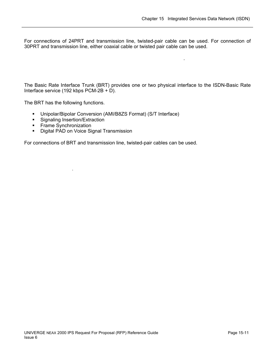 NEC UNIVERGE NEAX 2000 IPS User Manual | Page 311 / 389