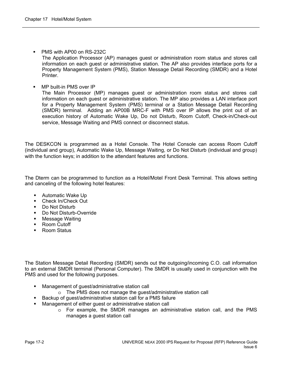 NEC UNIVERGE NEAX 2000 IPS User Manual | Page 342 / 389