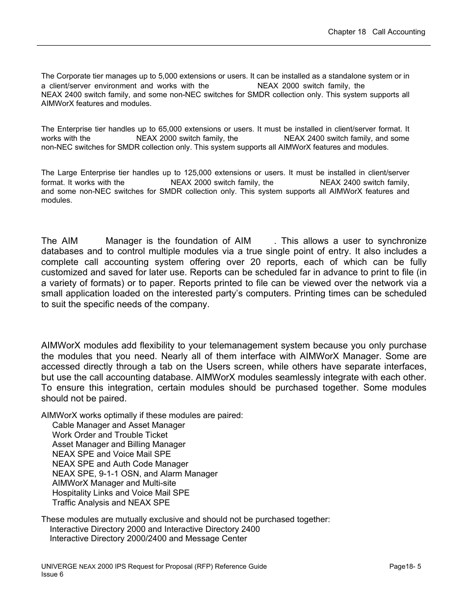 The aim worx manager, Integrating aim worx modules | NEC UNIVERGE NEAX 2000 IPS User Manual | Page 359 / 389