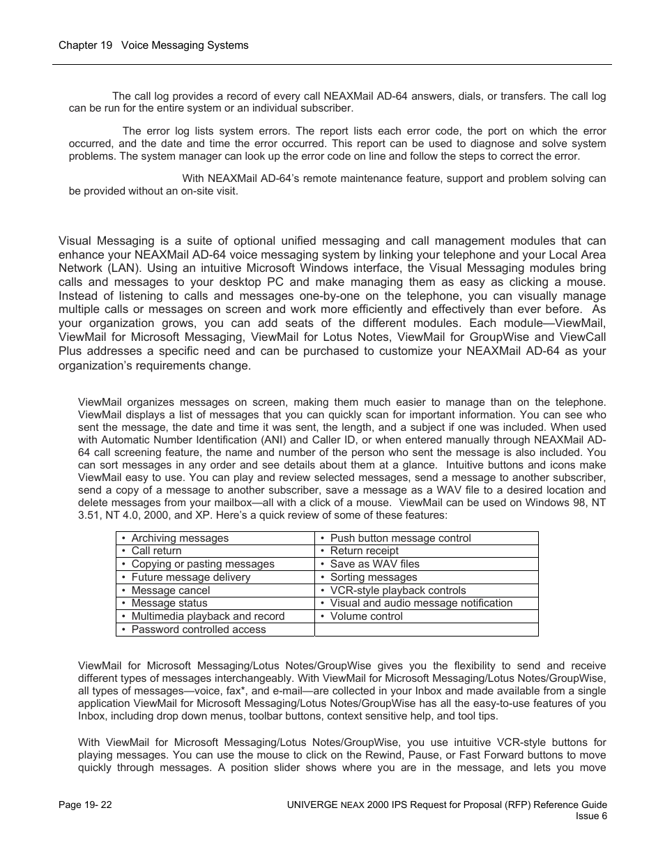 NEC UNIVERGE NEAX 2000 IPS User Manual | Page 384 / 389