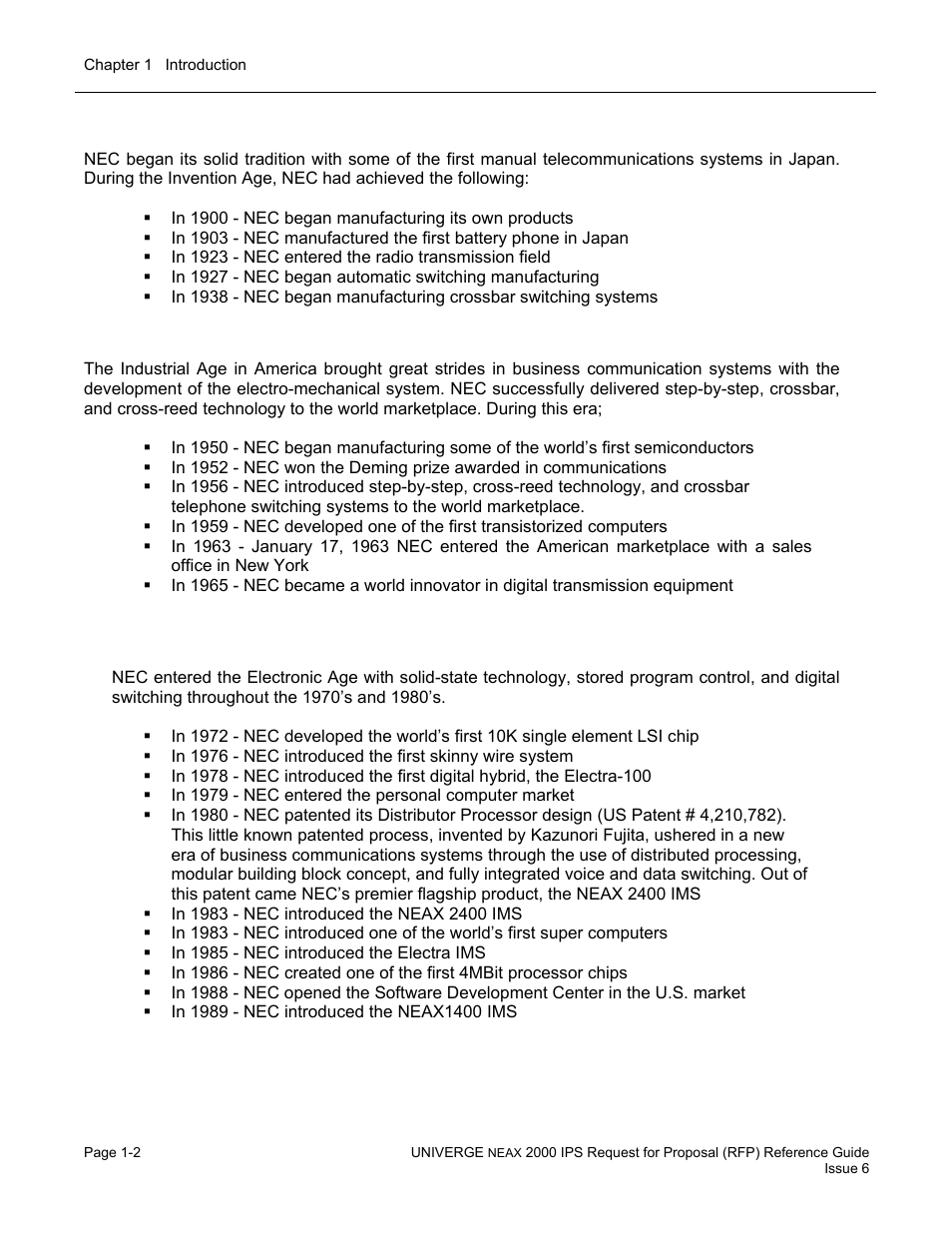 NEC UNIVERGE NEAX 2000 IPS User Manual | Page 8 / 389