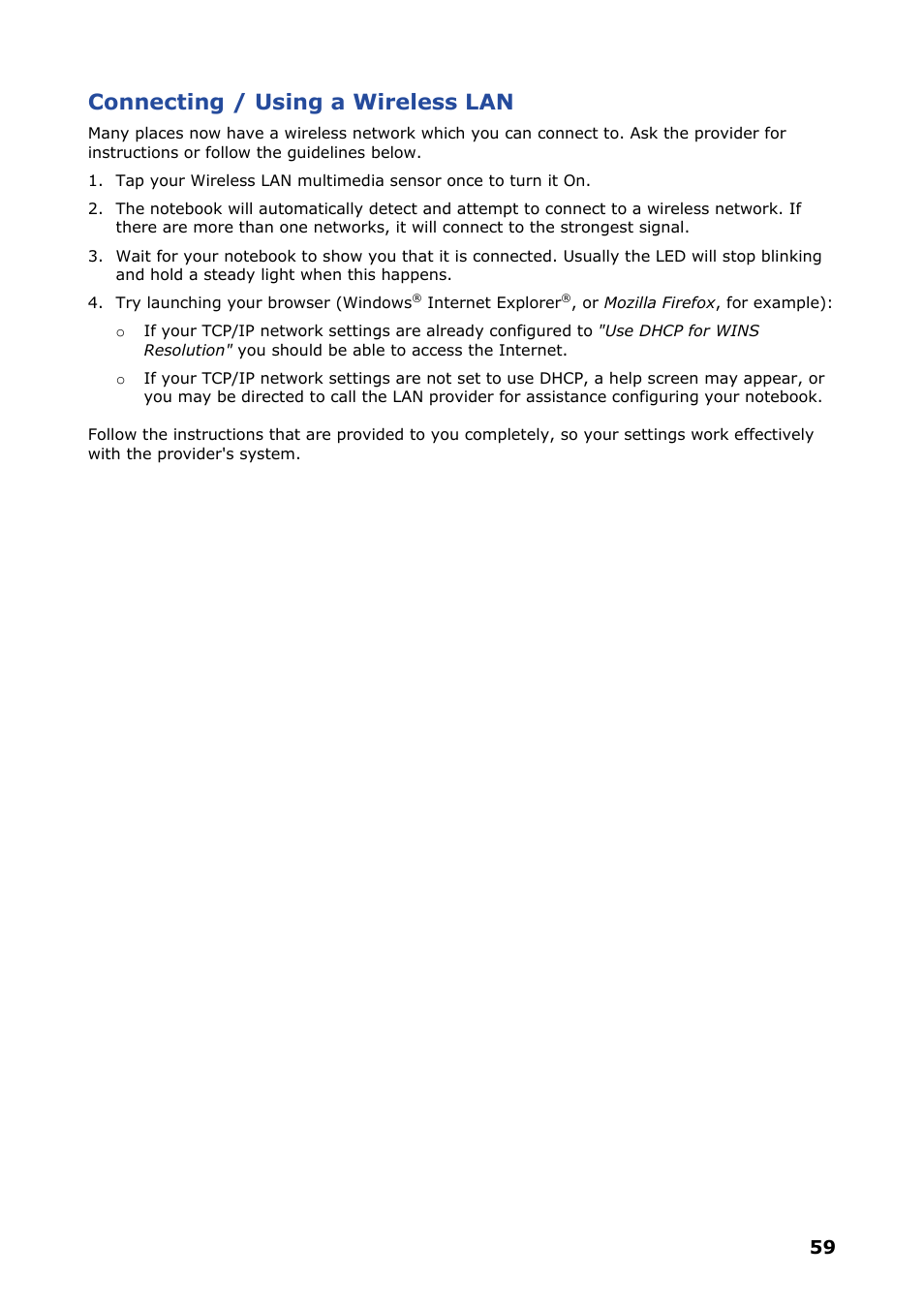 NEC VERSA P8510 User Manual | Page 59 / 94