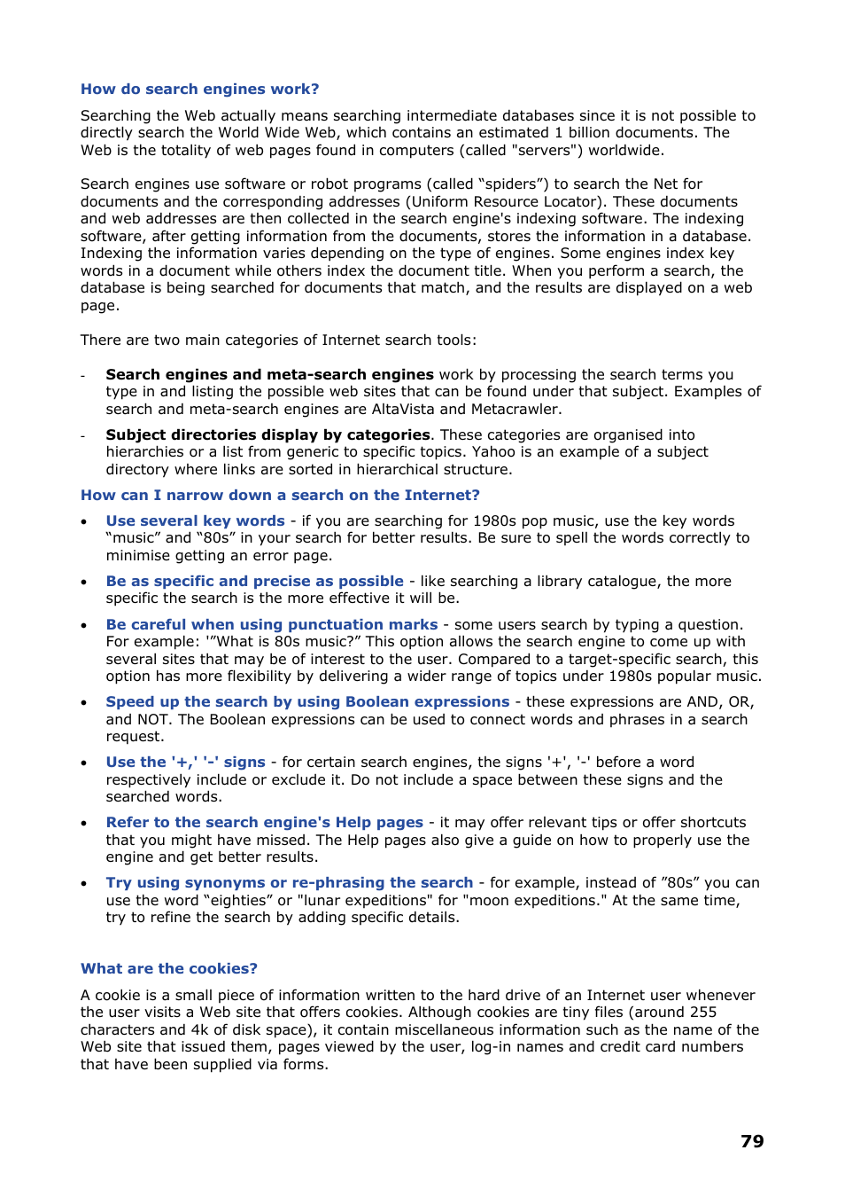 NEC VERSA P8510 User Manual | Page 79 / 94
