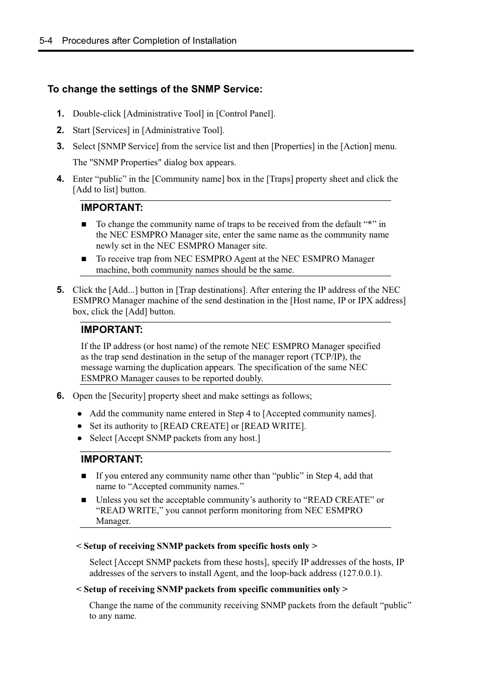 NEC EXPRESS5800 N8800-099F User Manual | Page 100 / 136