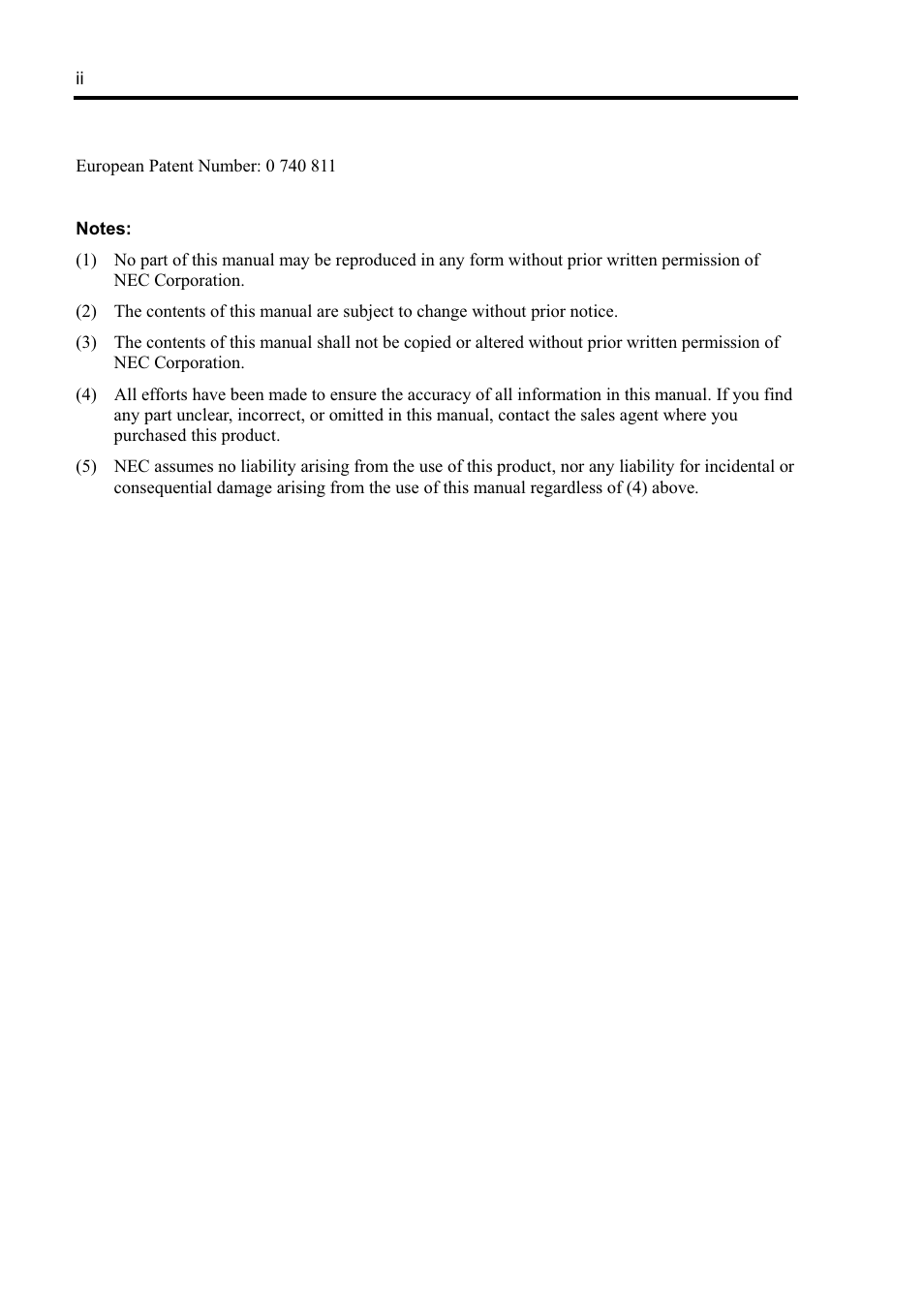 NEC EXPRESS5800 N8800-099F User Manual | Page 12 / 136
