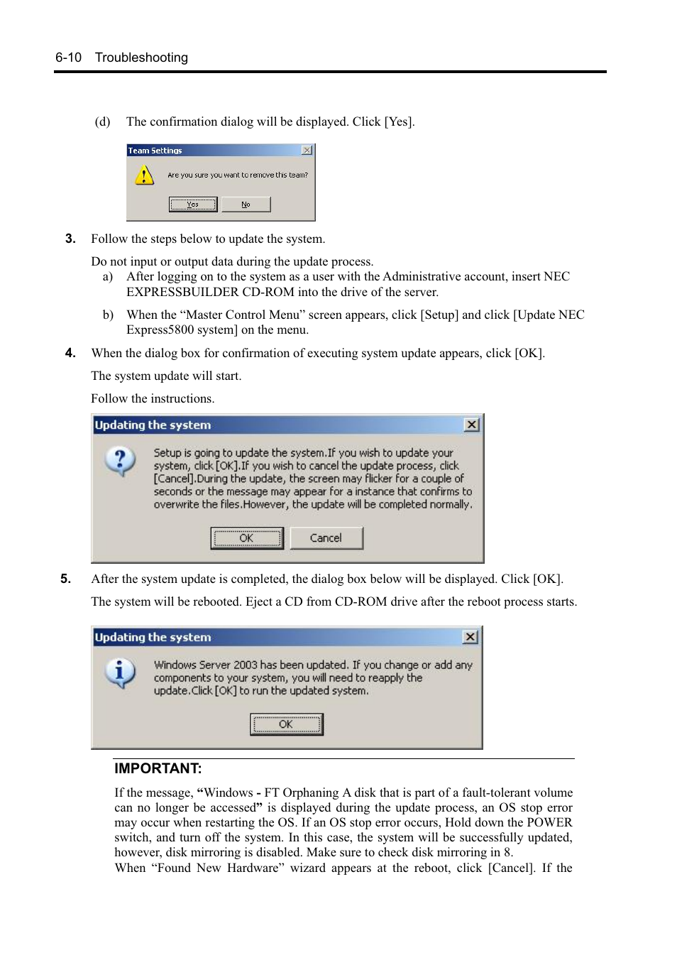 NEC EXPRESS5800 N8800-099F User Manual | Page 122 / 136
