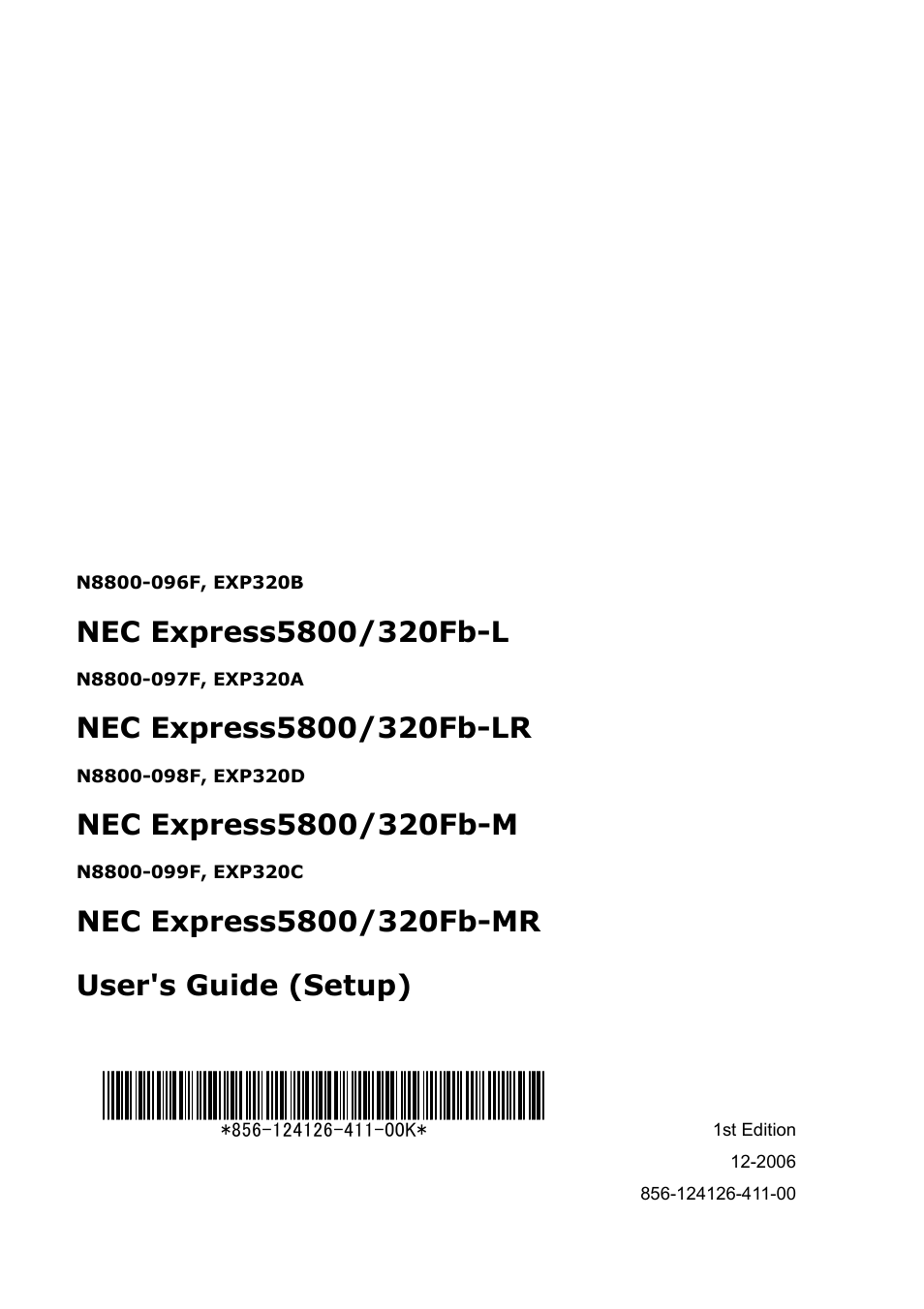 NEC EXPRESS5800 N8800-099F User Manual | Page 136 / 136