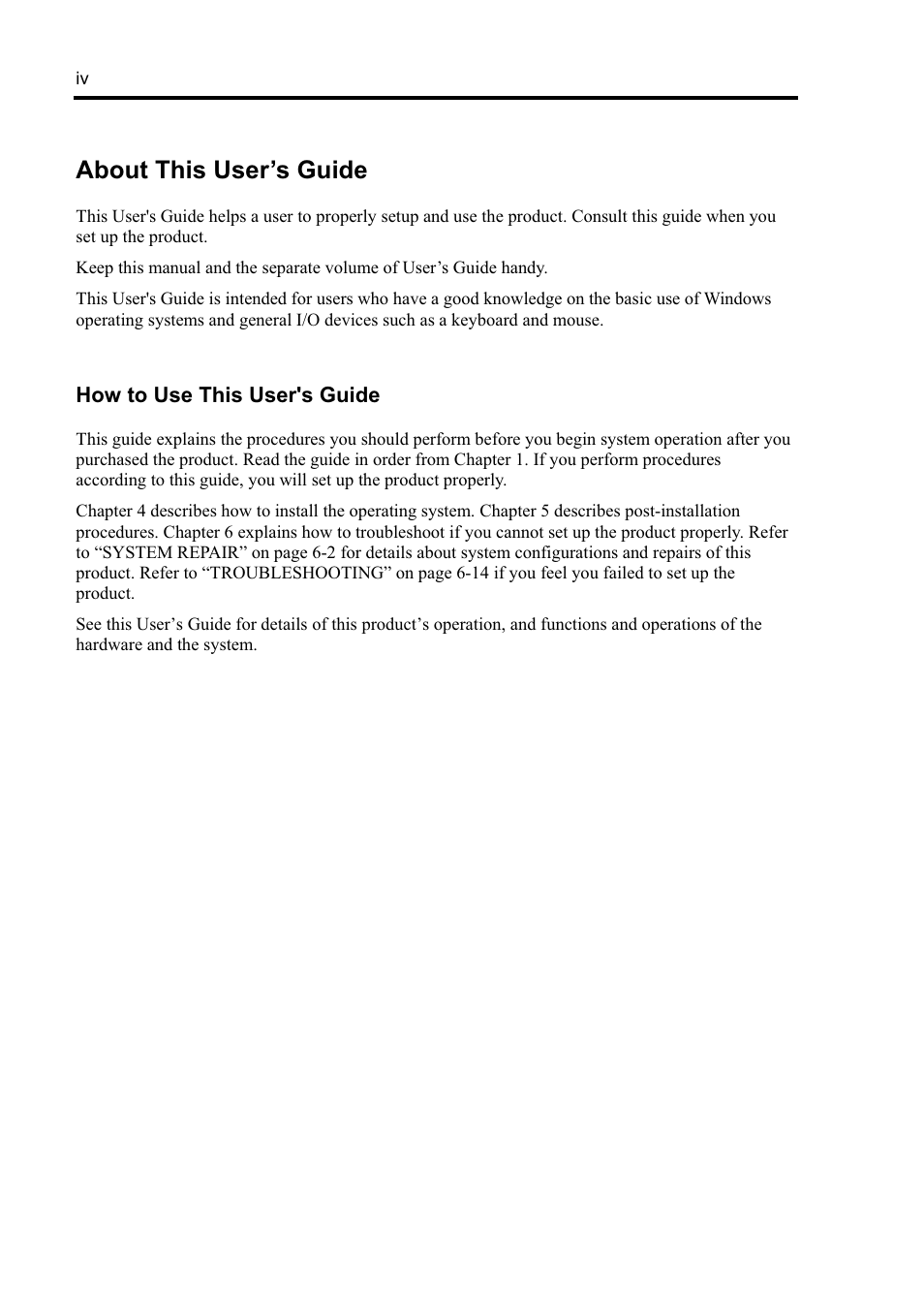 About this user’s guide | NEC EXPRESS5800 N8800-099F User Manual | Page 14 / 136
