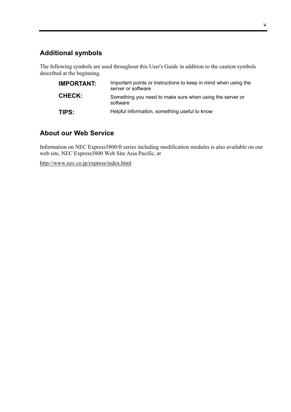 NEC EXPRESS5800 N8800-099F User Manual | Page 15 / 136