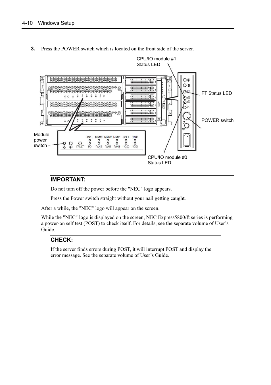 NEC EXPRESS5800 N8800-099F User Manual | Page 62 / 136