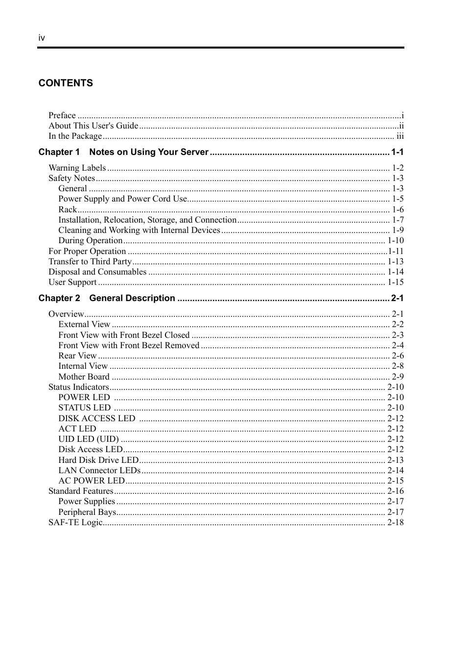 NEC Express5800/120Rh-2 N8100-1126F User Manual | Page 10 / 406