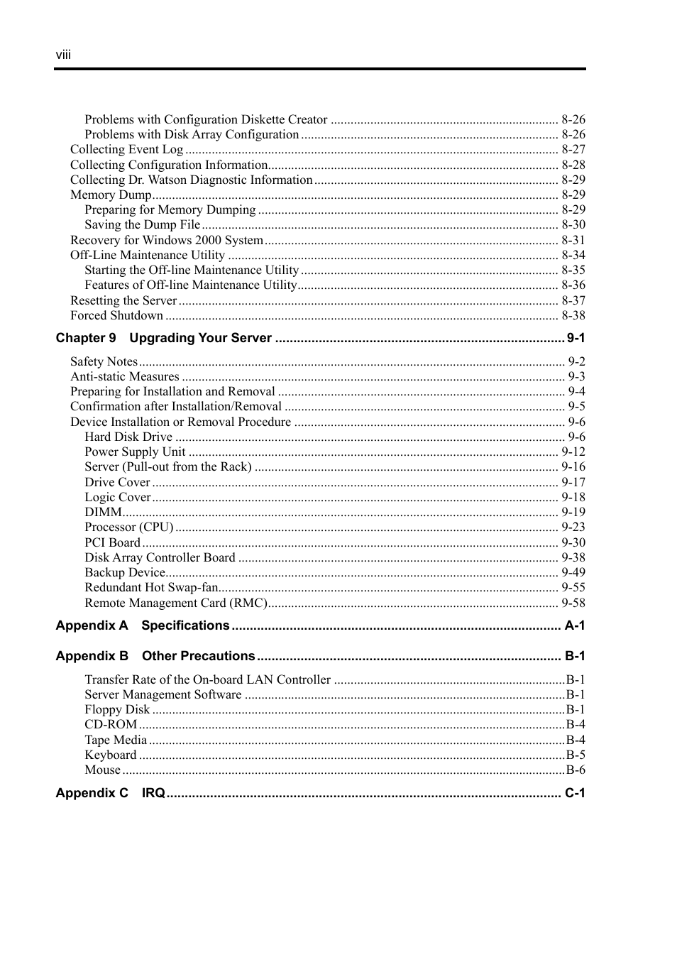 NEC Express5800/120Rh-2 N8100-1126F User Manual | Page 14 / 406