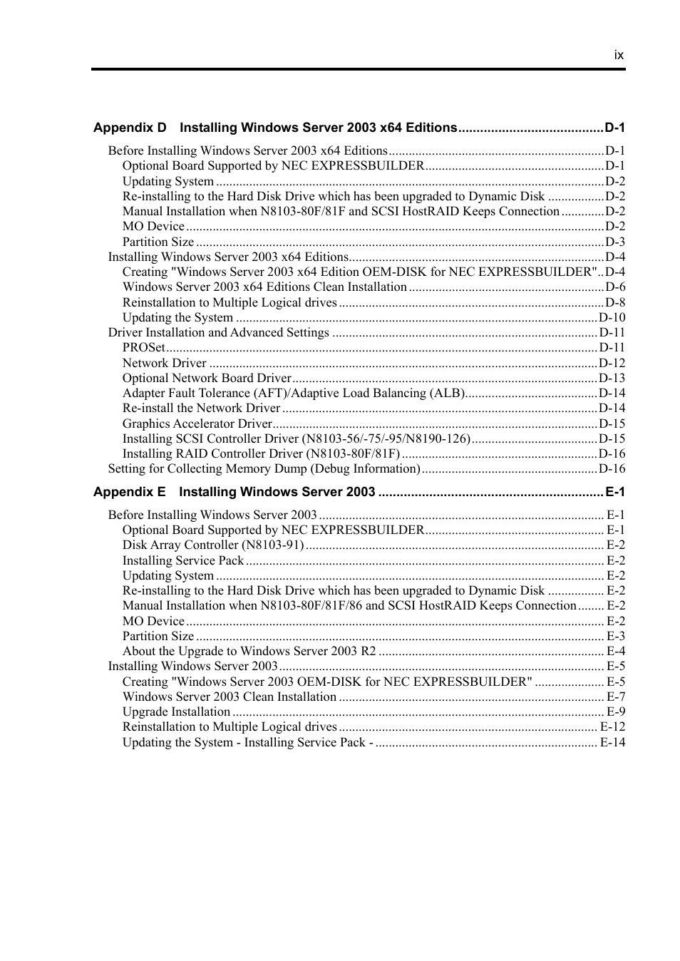 NEC Express5800/120Rh-2 N8100-1126F User Manual | Page 15 / 406