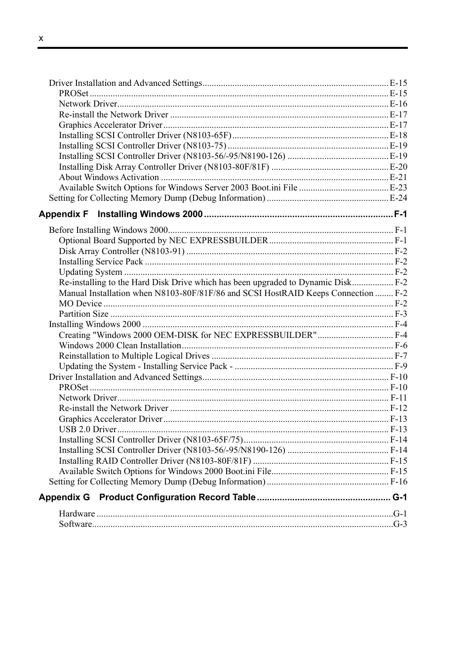 NEC Express5800/120Rh-2 N8100-1126F User Manual | Page 16 / 406